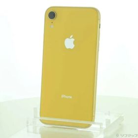 〔中古品〕 iPhoneXR 64GB イエロー NT082J／A SIMフリー【269】