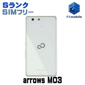 ★新品同様★arrows M03 ホワイト J097481A