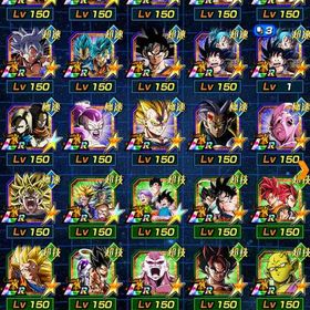 ドッカンバトル引退垢 周年キャラあり