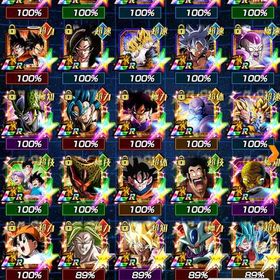 重課金！【ドッカンバトル】LR100体以上所有!(育ててないキャラ含む)