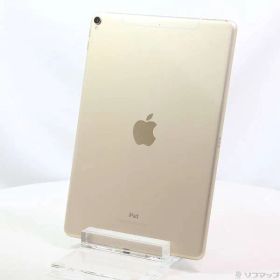 〔中古品〕 iPad Pro 10.5インチ 64GB ゴールド MQF12J／A auロック解除SIMフリー【258】
