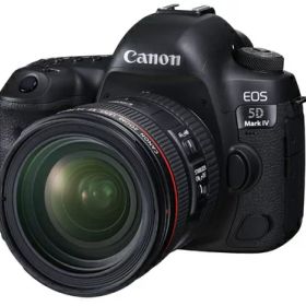 【中古】 Canon デジタル一眼レフカメラEOS 5D Mark IV EF24-70L IS USM レンズキット EOS5DM4-2470ISLK