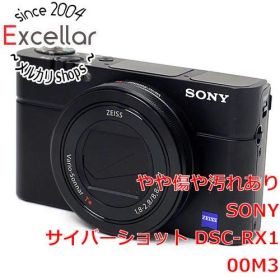 [bn:6] SONY製 Cyber-shot DSC-RX100M3 ブラック 2010万画素 訳あり