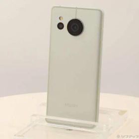 〔中古品〕 AQUOS sense8 128GB ペールグリーン SH-M26 SIMフリー【349】