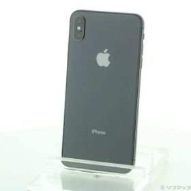〔中古品〕 iPhoneXS Max 64GB スペースグレイ MT6Q2J／A SIMフリー【305】