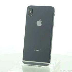 〔中古品〕 iPhoneXS Max 64GB スペースグレイ MT6Q2J／A SoftBank【258】