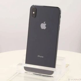 〔中古品〕 iPhoneXS Max 64GB スペースグレイ MT6Q2J／A SoftBank【305】