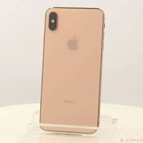 〔中古品〕 iPhoneXS Max 64GB ゴールド MT6T2J／A SIMフリー【276】
