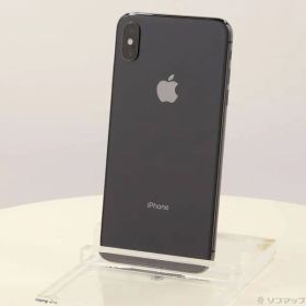 〔中古品〕 iPhoneXS Max 256GB スペースグレイ MT6U2J／A SIMフリー【251】