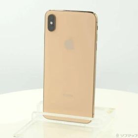 〔中古品〕 iPhoneXS Max 256GB ゴールド MT6W2J／A SoftBank【344】
