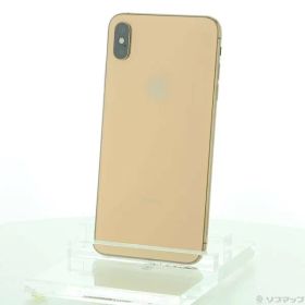 〔中古品〕 iPhoneXS Max 256GB ゴールド MT6W2J／A SIMフリー【297】