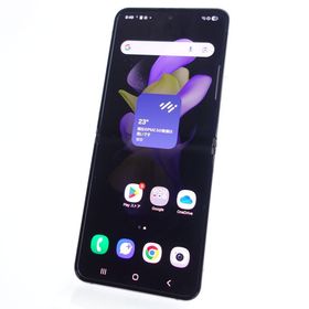 【SIMフリー】Galaxy Z Flip4 SCG17 ボラパープル 利用制限〇 au版