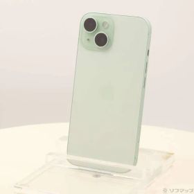 〔中古品〕 iPhone15 128GB グリーン MTMM3J／A SIMフリー【247】