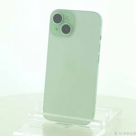 〔中古品〕 iPhone15 128GB グリーン MTMM3J／A SIMフリー【297】