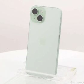 〔中古品〕 iPhone15 128GB グリーン MTMM3J／A SIMフリー【269】