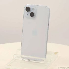 〔中古品〕 iPhone15 256GB ブルー MTMR3J／A SIMフリー【262】