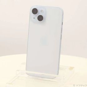 〔中古品〕 iPhone15 256GB ブルー MTMR3J／A SIMフリー【377】