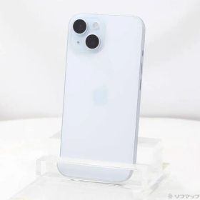 〔展示品〕 iPhone15 128GB ブルー 3M420J／A SIMフリー【352】