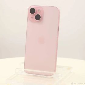 〔中古品〕 iPhone15 128GB ピンク MTMJ3J／A SIMフリー【276】