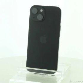 〔中古品〕 iPhone15 128GB ブラック MTMH3J／A SIMフリー【371】