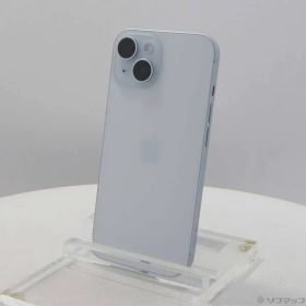 〔中古品〕 iPhone15 128GB ブルー 3M420J／A SIMフリー【352】
