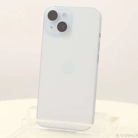 〔中古品〕 iPhone15 128GB ブルー 3M420J／A SIMフリー【368】
