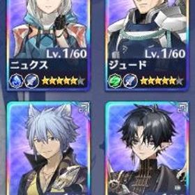 12連のみ⭐️【星5×4】ノア＝レス、ヴァルト、ジュード、ニュクス、リセマラ | エバスト(エンバーストーリア)のアカウントデータ、RMTの販売・買取一覧