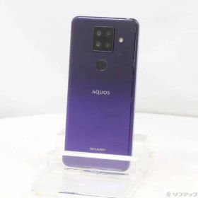 〔中古品〕 AQUOS sense4 plus 128GB パープル SH-M16 楽天 SIMフリー【368】