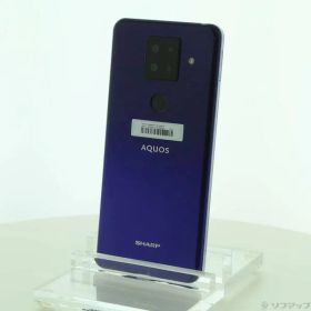 〔中古品〕 AQUOS sense4 plus 128GB パープル SH-M16 SIMフリー【344】
