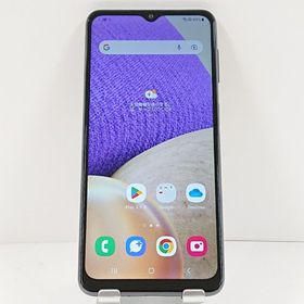 Galaxy A32 5G SCG08 au オーサムブラック c14677