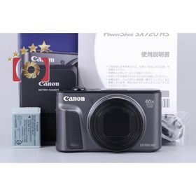 【中古】Canon キヤノン PowerShot SX720 HS ブラック コンパクトデジタルカメラ 元箱付き