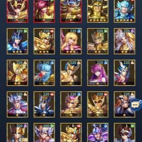 善サガ 乙女座瞬 射手座星矢 | 聖闘士星矢レジェンドオブジャスティスのアカウントデータ、RMTの販売・買取一覧