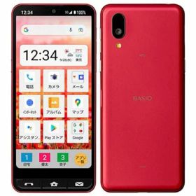 【ネットワーク利用制限▲】BASIO active SHG09 レッド【au版SIMフリー】 SHARP 当社3ヶ月間保証 中古 イオシス