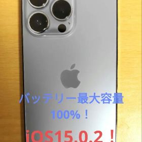 iPhone 13 Pro 【iOS15.0.2】