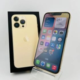バッテリー良好 iPhone 13 Pro 256GB ゴールド SIMフリー(simロック解除済) 中古 本体 動作確認済 【最短送料無料】M-092