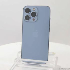 〔中古品〕 iPhone13 Pro 128GB シエラブルー MLUK3J／A SIMフリー【262】