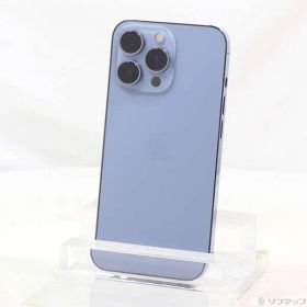 〔中古品〕 iPhone13 Pro 256GB シエラブルー MLUU3J／A SIMフリー【196】