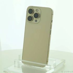 〔中古品〕 iPhone13 Pro 512GB ゴールド MLUY3J／A SIMフリー【349】