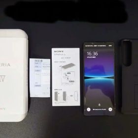 ■SONY XPERIA1IV QX-CT44 BLACK SIMフリーモデル