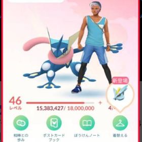 ポケモンgo配信時からのアカウント【L46】引退