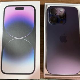 Apple iPhone 14 Pro ディープパープル 本体