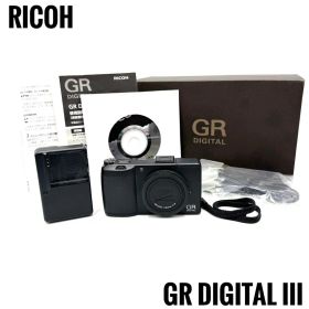 RICOH GR III 新品 34,999円 中古 22,800円 | ネット最安値の価格比較