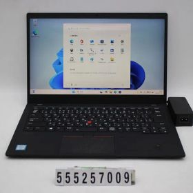 Lenovo ThinkPad X1 Carbon 7th Gen Core i5 8365U 1.6GHz/8GB/256GB(SSD)/14.0W/FHD(1920x1080) タッチパネル/Win11 【555257009】