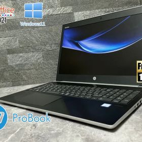 ✨美品✨ProBook 450 G5｜整備済み品 高画質フルハイビジョン液晶✨corei5 正規Office2021＆新品SSD256GB搭載✨高性能ノートPC✨限定5台