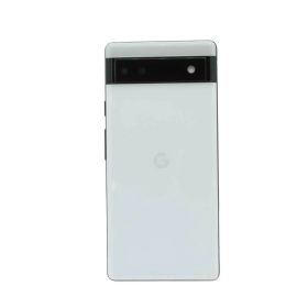 【中古 ABランク】 KDDI SIMフリー スマホ Google Pixel 6a 128GB チョーク (Chalk )