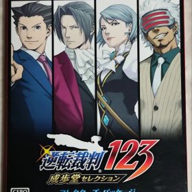 中古 逆転裁判123 成歩堂セレクション コレクターズ・パッケージ 動作確認済み