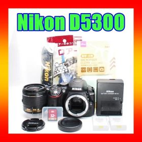 ♥ Nikon D5300 ♥新型レンズ♥初心者おすすめ♥ 一眼レフカメラ