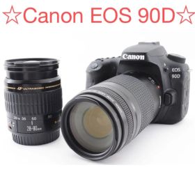 Canon EOS 90D デジタル一眼レフカメラ 28-80mm保証付き