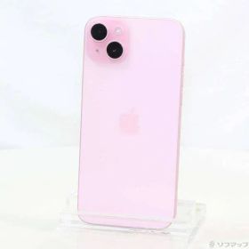 〔中古品〕 iPhone15 Plus 128GB ピンク MU093J／A SIMフリー【251】