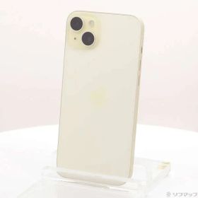 〔中古品〕 iPhone15 Plus 128GB イエロー MU0A3J／A SIMフリー【262】